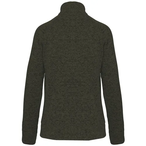 Veste zippée chinée femme - Kariban