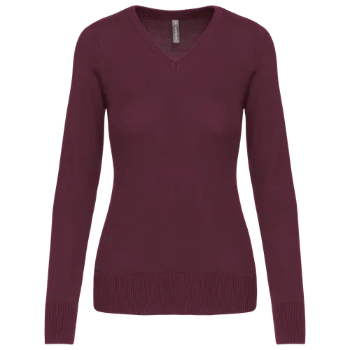 Pull col V femme - Kariban