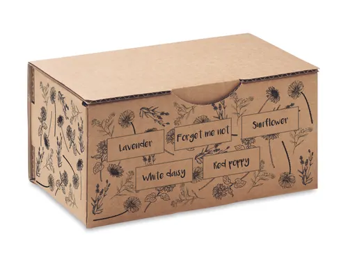 Kit de culture de fleurs personnalisé - Flowers