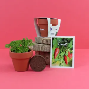 Kit plantation terre cuite Ø6cm