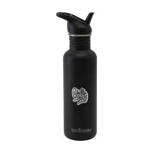 Klean Kanteen Classic Bottle Flip Seal Sport Cap 800 ml personnalisée | Noir