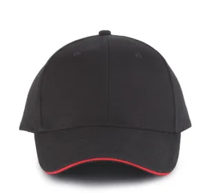 Orlando - casquette 6 panneaux - K-up | Black / Red