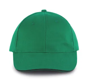 Orlando - casquette 6 panneaux - K-up | Kelly Green / Black