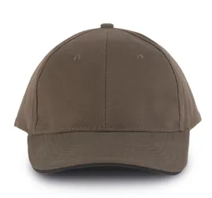 Orlando - casquette 6 panneaux - K-up | Khaki / Black