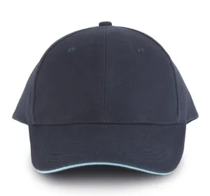 Orlando - casquette 6 panneaux - K-up | Navy / Sky Blue