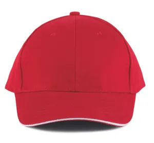Orlando - casquette 6 panneaux - K-up | Red / White