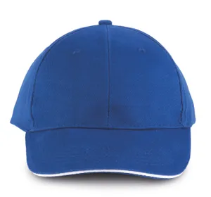 Orlando - casquette 6 panneaux - K-up | Royal Blue / White