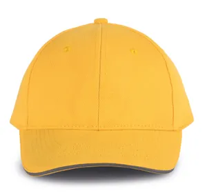Orlando - casquette 6 panneaux - K-up | Yellow / Slate Grey