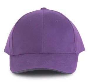 Orlando - casquette 6 panneaux - K-up | Purple / Dark Grey