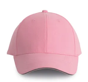 Orlando - casquette 6 panneaux - K-up | Dark Pink / Slate Grey