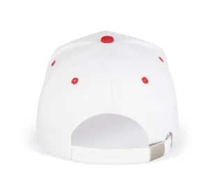 Orlando - casquette 6 panneaux - K-up | White / Royal Blue / Red