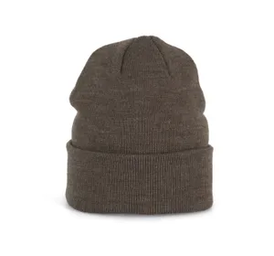 Bonnet tricoté - K-up | Dark Khaki Heather