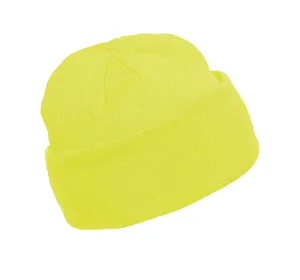 Bonnet tricoté - K-up | Fluorescent Yellow
