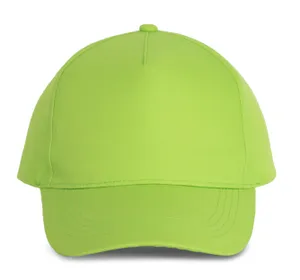 Casquette polyester - 5 panneaux - K-up | Lime