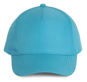 Casquette polyester - 5 panneaux - K-up | Surf Blue