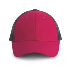 Casquette Trucker - 6 panneaux - K-up | Fuchsia / Dark Grey