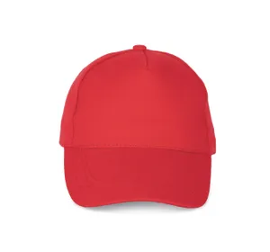 Casquette coton épais - 5 panneaux - K-up | Red