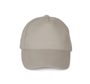 Casquette coton épais - 5 panneaux - K-up | Beige