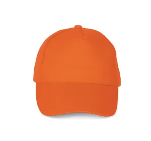 Casquette coton épais - 5 panneaux - K-up | Orange