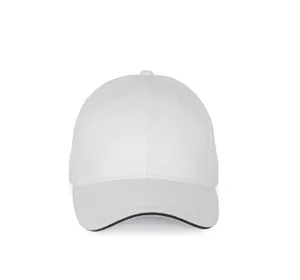 Casquette sandwich contrasté - 6 panneaux - K-up | White / Navy
