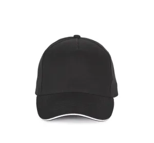 Casquette - 5 panneaux - K-up | Black / White