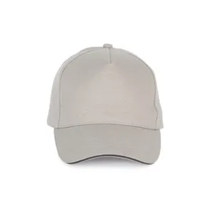 Casquette - 5 panneaux - K-up | Light Grey / Dark Grey