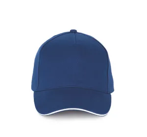 Casquette - 5 panneaux - K-up | Royal Blue / White