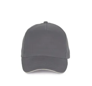 Casquette - 5 panneaux - K-up | Slate Grey / Light Grey