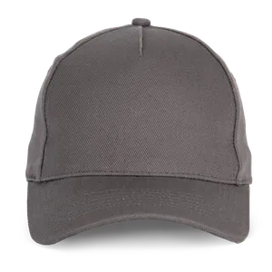 Casquette en coton et polyester recyclés K-loop tracking - 5 panneaux - K-up | Dark Grey