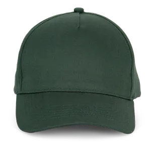 Casquette en coton et polyester recyclés K-loop tracking - 5 panneaux - K-up | Forest Green