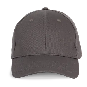 Casquette en coton et polyester recyclés K-loop tracking-  6 panneaux - K-up | Dark Grey