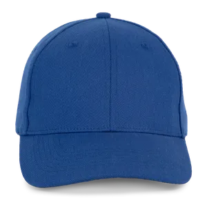 Casquette en coton et polyester recyclés K-loop tracking-  6 panneaux - K-up | Royal Blue