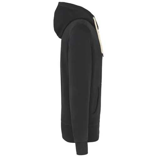 Sweat-shirt vintage zippé à capuche homme - Kariban