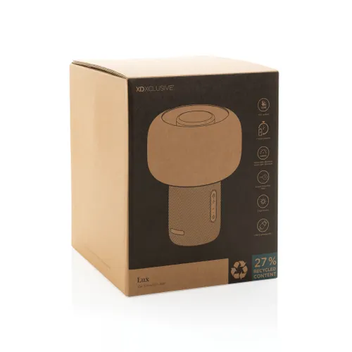 Lampe avec haut-parleur 10W en plastique recyclé RCS Lux - XD Xclusive