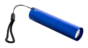 Lampe de poche rechargeable personnalisée en aluminium recyclé - Chargelight Tone | Bleu