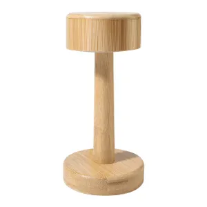 Lampe de table en bambou - Lumboo Lampe de table en bambou - Lumboo