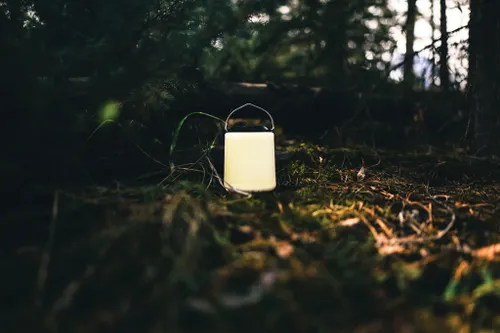 Lampe de table rechargeable en plastique recyclé RCS Limio - XD Collection