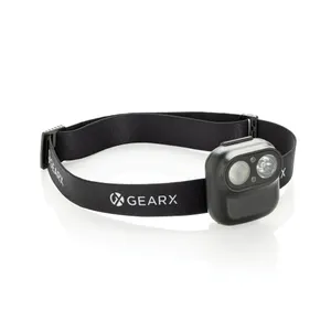 Lampe frontale avec capteur de mouvement en ABS RCS Gear X - GearX