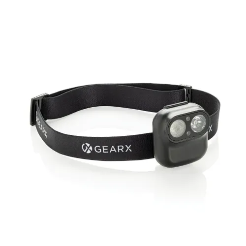Lampe frontale avec capteur de mouvement en ABS RCS Gear X - GearX