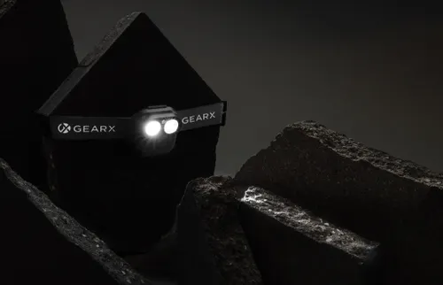 Lampe frontale avec capteur de mouvement en ABS RCS Gear X - GearX