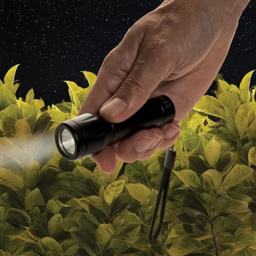 Lampe rechargeable par USB en plastique recyclé RCS Flara - XD Collection