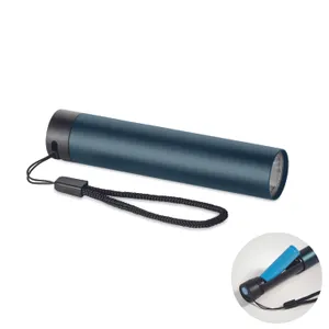 Lampe torche en aluminium - Lume | Bleu Marine