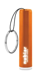 Lampe torche en plastique personnalisable - Sanlight | Orange