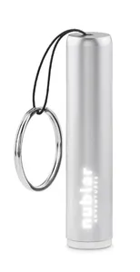 Lampe torche en plastique personnalisable - Sanlight | Silver