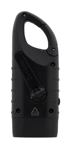 Lampe torche solaire dynamo publicitaire RABS - Diluto