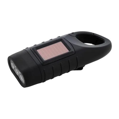 Lampe torche solaire dynamo RABS - Diluto