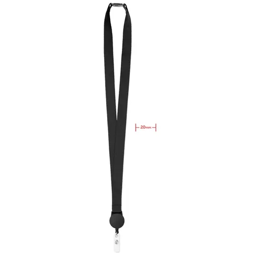 Lanyard personnalisable avec badge extensible - Zip Lanyard