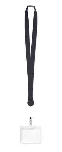 Lanyard personnalisable avec badge extensible - Zip Lanyard