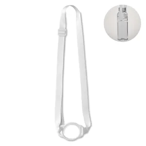 Lanyard porte-gobelet 6cm - Lancup | Blanc
