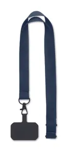 Lanyard porte-téléphone personnalisé - Ameste | Bleu